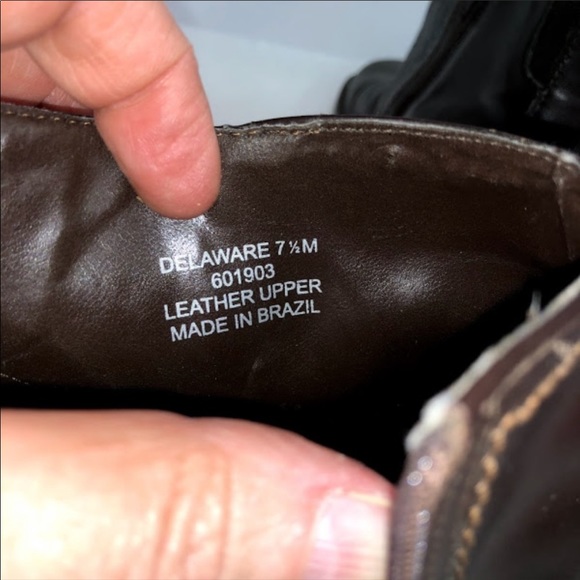 *”Reposh” Dockers 7.5 M brown boots - Picture 7 of 8